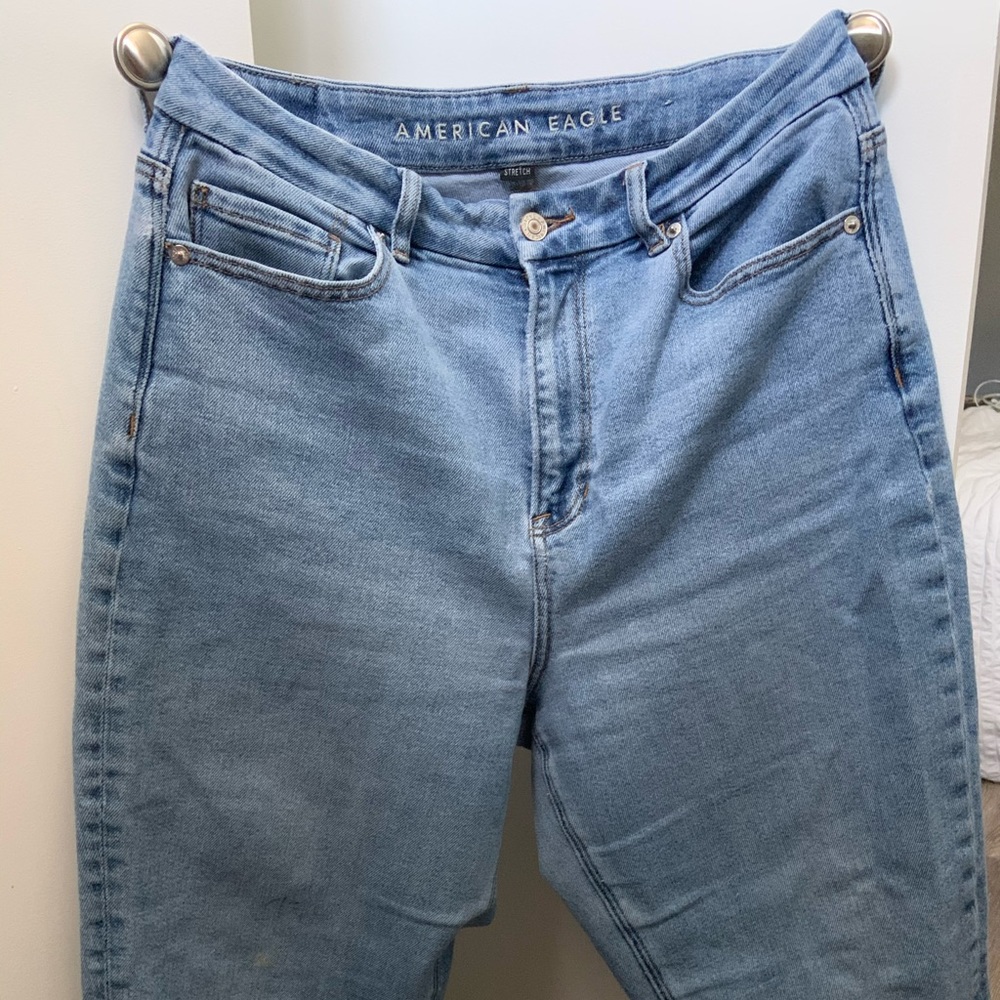 2019 American Eagle Curvy Mom Jean Size 10